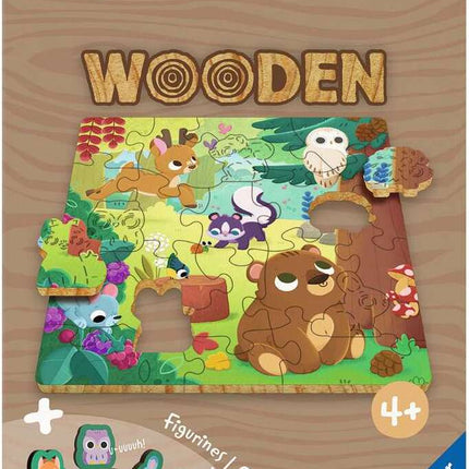 WOOD: Forest Animals 22pc