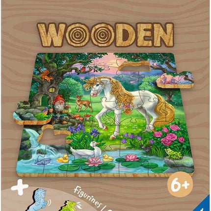 WOOD: Unicorn 44 Pc Puzzle