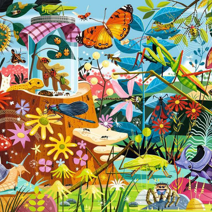 Backyard Bug World 60 Pc Puzzle