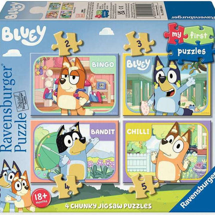 MFP Bluey 2, 3, 4, 5 pc Puzzles