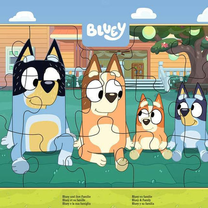 Bluey Frame Puzzle 15 pc