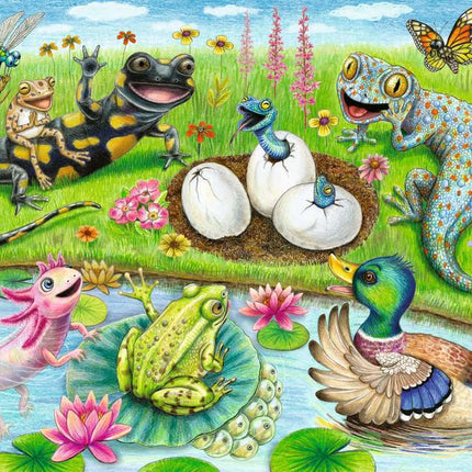 Hello Hatchlings 60 Pc Puzzle
