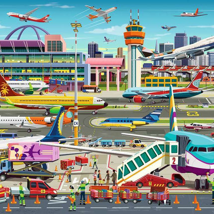 Airport Central 150 Pc Puzzle