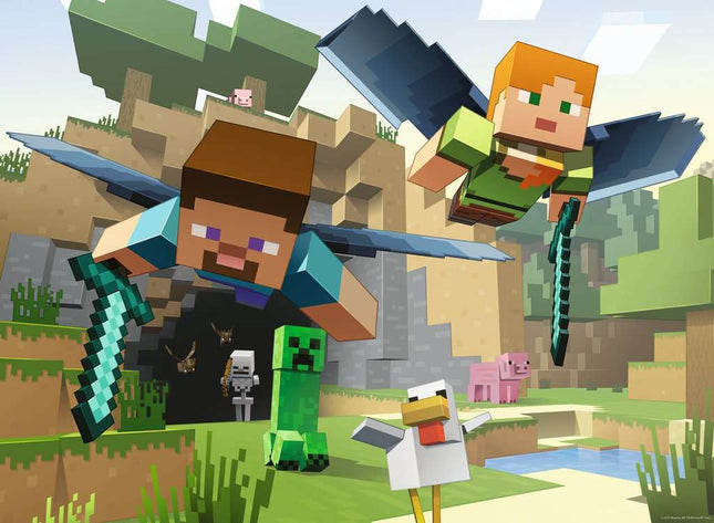 Minecraft Adventures Puzzle (200 XXL pc)