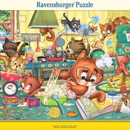 Cat Chaos Board Puzzle (30 pc)