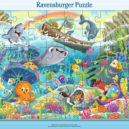 Ocean Friends 48 Pc Frame Puzzle