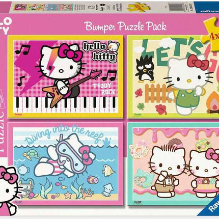 Let's go, Hello Kitty! Puzzle (4x100 pc)