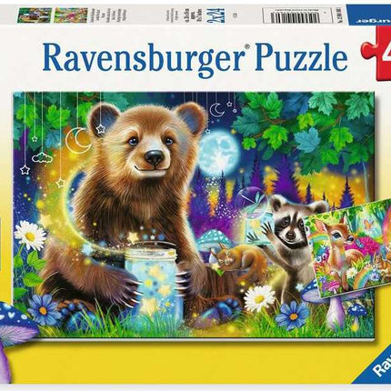 Lovable Woodland Friends 2x24 Pc Puzzle
