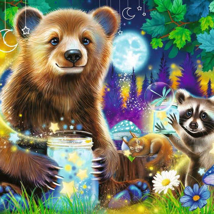 Lovable Woodland Friends 2x24 Pc Puzzle