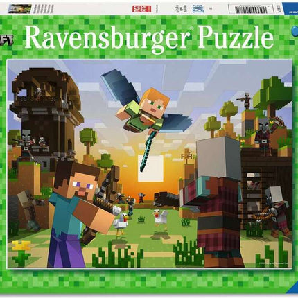Minecraft: Construction and Adventure Puzzle (150 XXL pc)