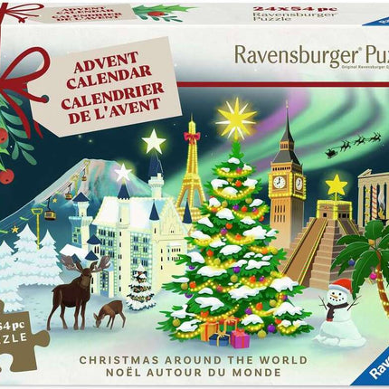 Christmas Puzzle Advent Calendar Puzzle (54 pc)