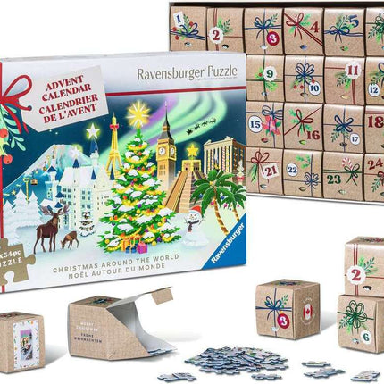 Christmas Puzzle Advent Calendar Puzzle (54 pc)