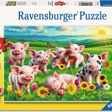 Precious Piglets 60 Pc Puzzle