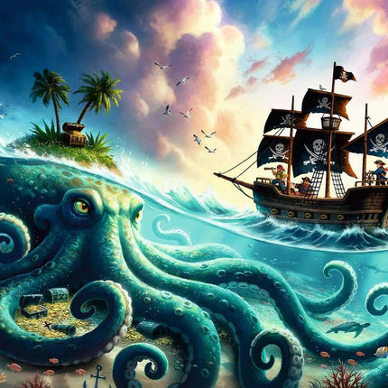 Pirate Treasure 100 Pc XXL Puzzle