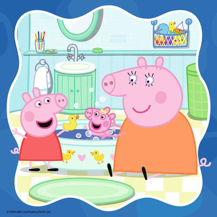 Peppa Pig 3x49 Pc Puzzle