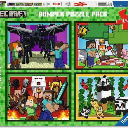 Minecraft 4x100 Pc XXL Puzzle
