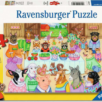 Barn Party 35 Pc Puzzle