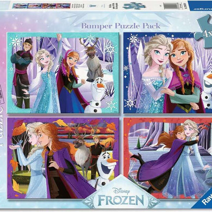 Disney Frozen 4x100 Pc XXL Puzzle