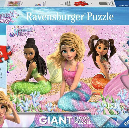 Mermaid Magic 24 Pc Floor Puzzle