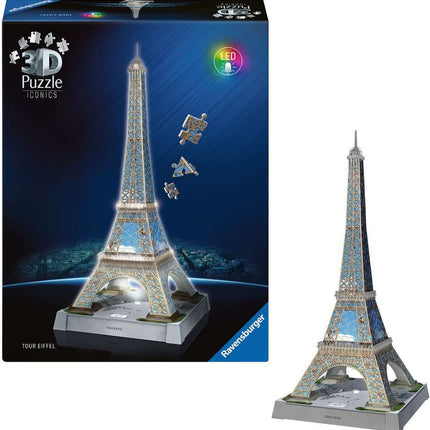 Iconics 3D Eiffel Tower Night Ed. 216 pc