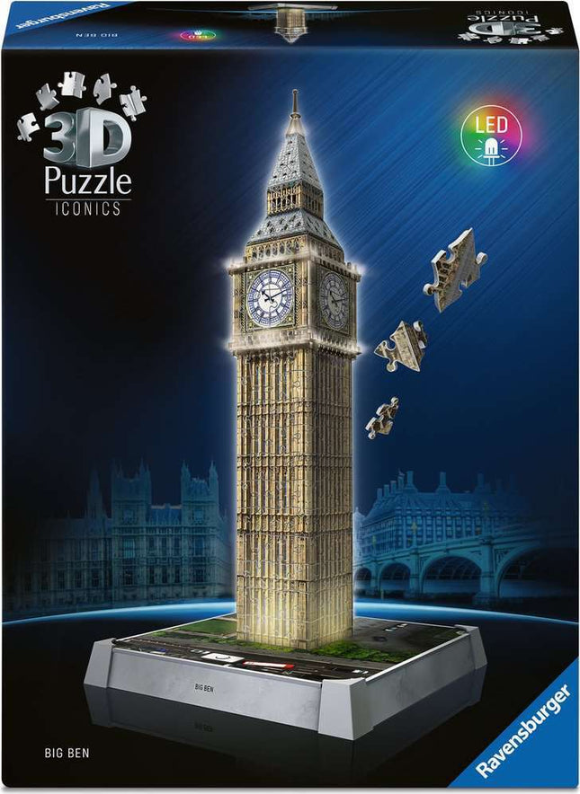 Iconics 3D Big Ben Night Ed. 216 pc
