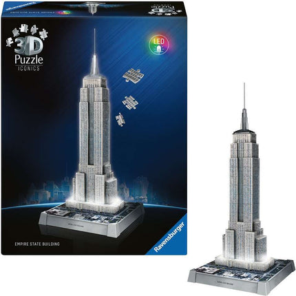 Iconics 3D Empire State Building Night Ed. 216 pc