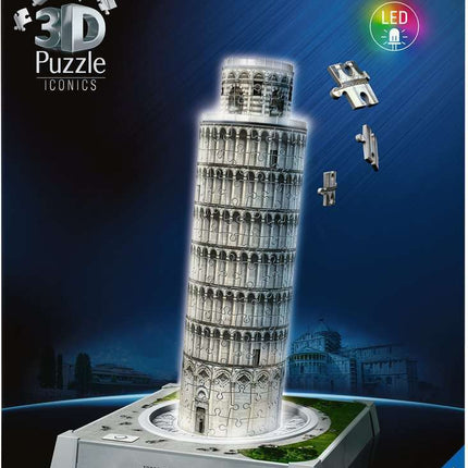 Iconics 3D Tower of Pisa Night Ed. 216 pc