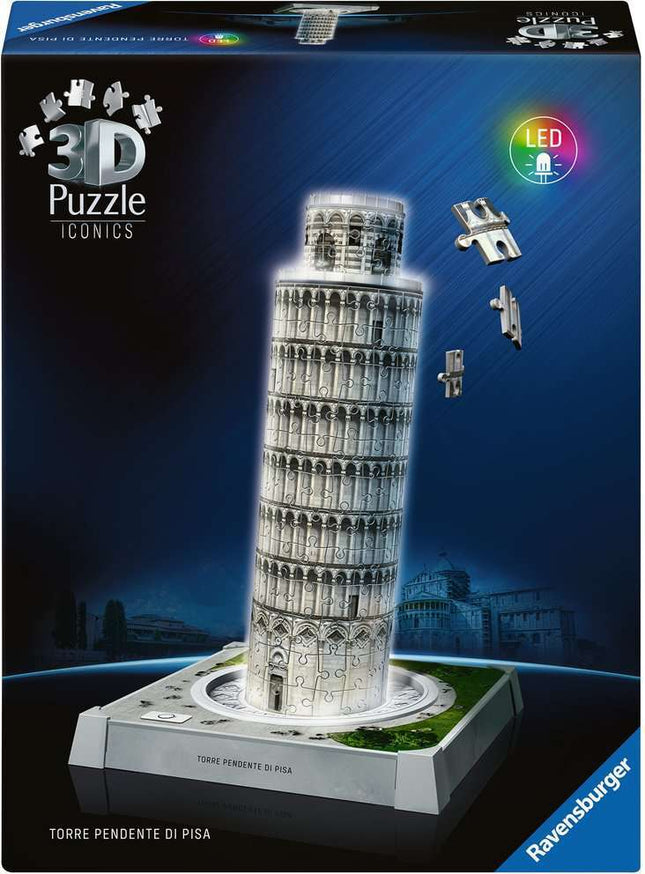 Iconics 3D Tower of Pisa Night Ed. 216 pc