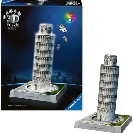 Iconics 3D Tower of Pisa Night Ed. 216 pc