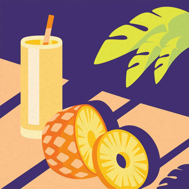 CreArt: Pineapple Mocktail 8x8