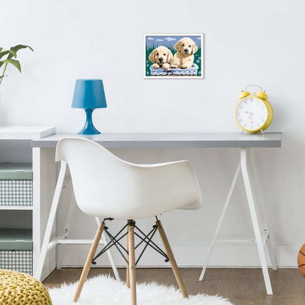 CreArt: Cute Puppies 5x7