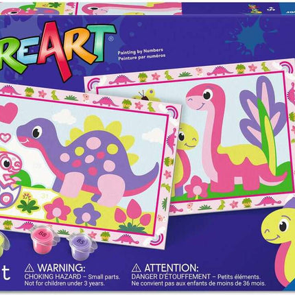 CreArt Junior: Pink Dinosaurs