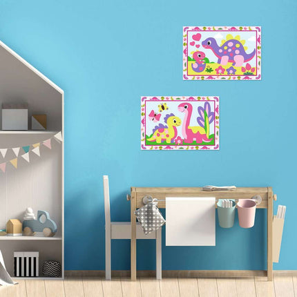 CreArt Junior: Pink Dinosaurs