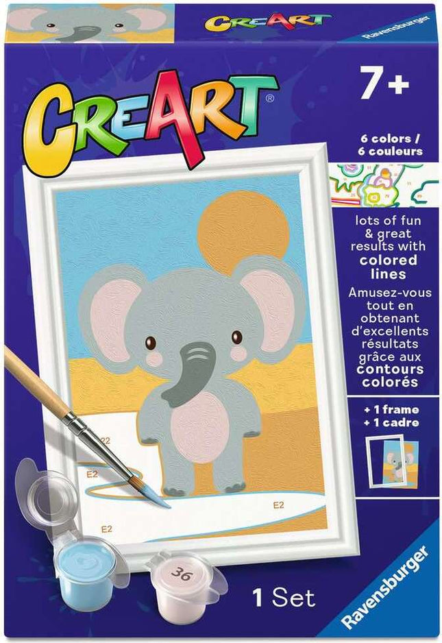 CreArt: Cute Elephant 3x5