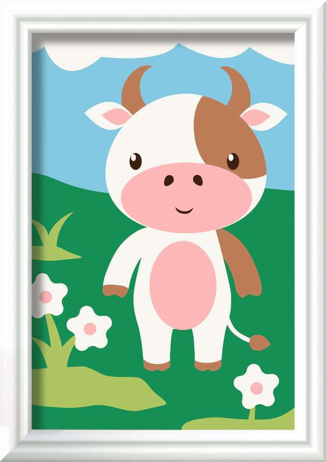 CreArt: Cute Cow 3x5