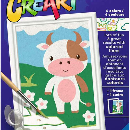CreArt: Cute Cow 3x5