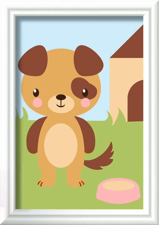 CreArt: Cute Puppy 3x5