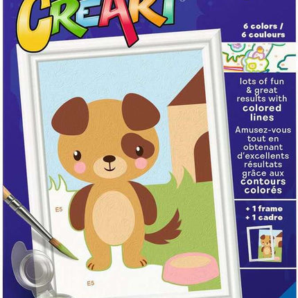 CreArt: Cute Puppy 3x5