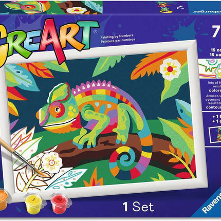 CreArt: Colorful Chameleon 7x10
