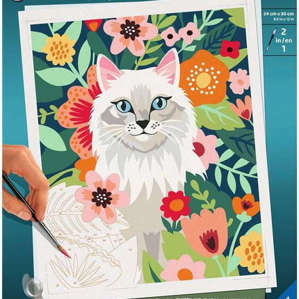CreArt: Fluffy and Floral 10x12