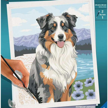 CreArt: Australian Shepherd 10x12