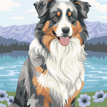 CreArt: Australian Shepherd 10x12