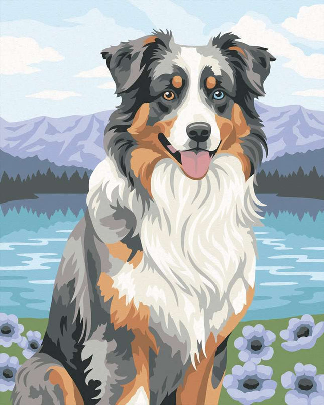 CreArt: Australian Shepherd 10x12