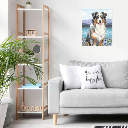 CreArt: Australian Shepherd 10x12