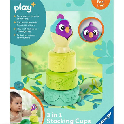 3-in-1 Stacking Cups: Bird's Nest *