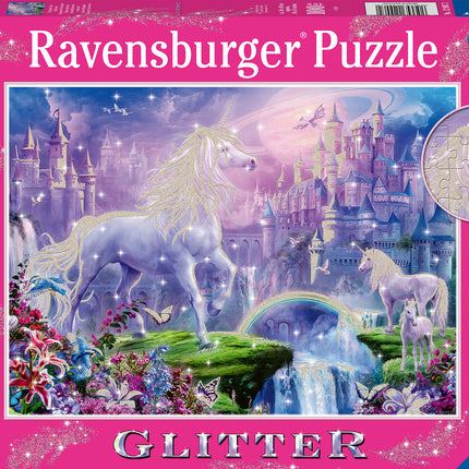 Unicorn Kingdom (100 pc Glitter Puzzle)