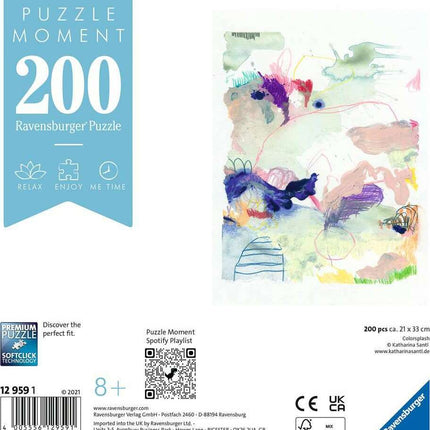 Puzzle Moment: Colorsplash (200 pc Puzzle)