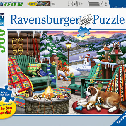 Cozy Series: Apres All Day (500 pc Large Format Puzzle)