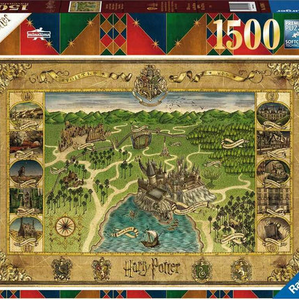 Hogwarts Map (1500 pc Puzzle)