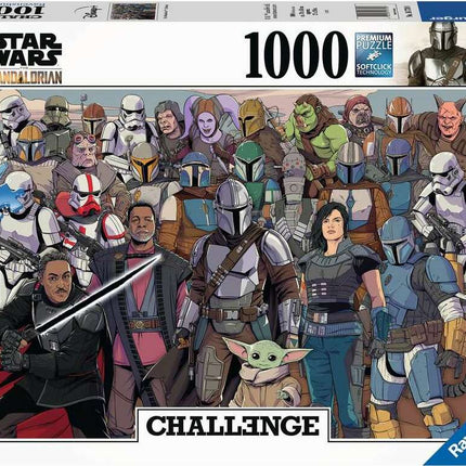 Star Wars: The Mandalorian Challenge (1000 pc Puzzle)